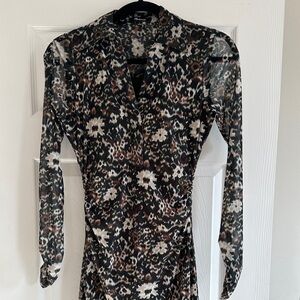 Madewell Collared Maxi Dress